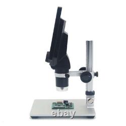 Microscope numérique G1200 1-1200X avec écran LCD de 7 pouces, caméra d'amplification vidéo