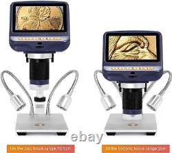 Microscope numérique USB Andonstar AD106S, microscope à écran 4.3'' pour soudure de PCB