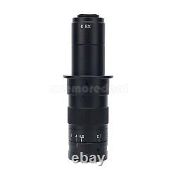 Microscope numérique monoculaire USB HDMI 4K avec caméra industrielle 180X C-Mount