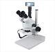 Microscope Numérique Stéréo Led Zoom 165 Mm Avec Caméra Usb 18 Mp Et Logiciel De Mesure