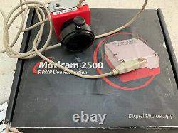 Motic Motiam 2500 Microscopie Numérique, Caméra Microscope Kit Complet Caméra CCD
