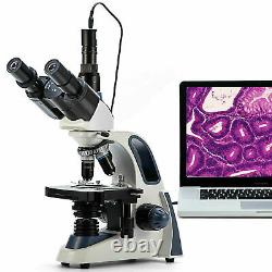 Nouveau Microscope Trinoculaire Swift Sw380t 40x-2500x Avec Caméra Numérique 5mp