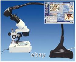 Nouvelle caméra numérique pour microscope Moticam 483 Kit d'imagerie en macro avec col de cygne