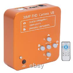 Objectif de caméra industrielle Microscope numérique haute définition 2K 38MP 1080P USB