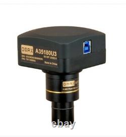 Omax 18mp Usb3.0 Caméra Numérique Pour Microscope Avec Diapositive D'étalonnage De 0,01mm