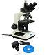 Omax 2500x Composé Trinoculaire Led Microscope+14mp Caméra Windows/mac Os/linux