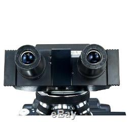 Omax 40x-1000x De Laboratoire Professionnel Binocular Microscope Composé + 9mp Appareil Photo Numérique