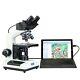 Omax 40x-1000x Microscope Binoculaire Numérique Intégré 3mp Microscope Biologique Composé