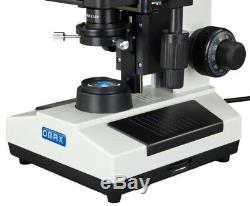 Omax 40x-1600x Darkfield Composé Trinoculaire Led Microscope + 1.3mp Appareil Photo Numérique