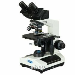 Omax 40x-2000x Microscope Led Composé Darkfield Avec Appareil Photo Numérique Usb 3mp