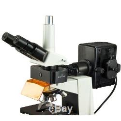 Omax 40x-2500x 14mp Microscope Trinoculaire Lab Épifluorescence Appareil Photo Numérique