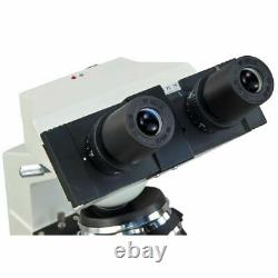 Omax 40x-2500x Caméra Numérique Intégrée 1.3mp Microscope À Led Composé De Jumelles