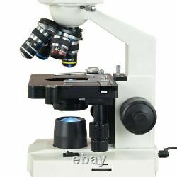 Omax 40x-2500x Caméra Numérique Intégrée 1.3mp Microscope À Led Composé De Jumelles
