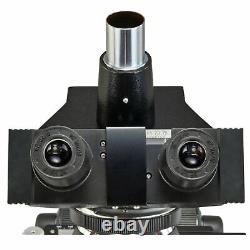 Omax 40x-2500x Super Speed Usb3 5mp Microscope Numérique À Led Trinoculaire Composé
