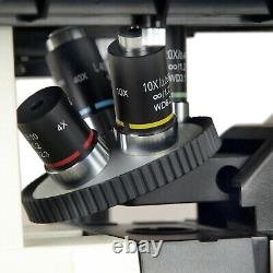 Omax 40x-400x 14mp Microscope De Phase Inversée De Contraste Numérique À L'infini