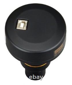 Omax 5 Mega Pixel Caméra Numérique Usb Microscope W Logiciel Et Diapositive D'étalonnage