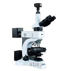 Omax 50x-1000x 14mp Digital Camera Infinity Polarisant Microscope Métallurgique