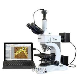 Omax 50x-1500x Infinity Polarisant Microscope Métallurgique+9mp Appareil Photo Numérique