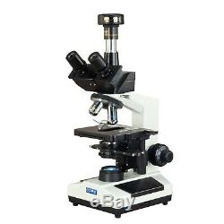 Omax Contraste De Phase Led Microscope Trinoculaire Biologique + 9mp Appareil Photo Numérique