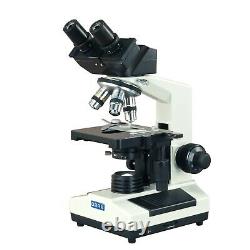Phase Contraste Microscope Composé Binoculaire 2000x Intégré 3mp Appareil Photo Numérique