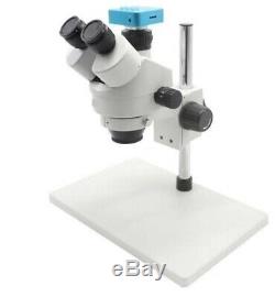 Sanqtid Industriel Microscope Trinoculaire Avec Led Et Hi-res Outp Appareil Photo Numérique