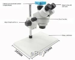 Sanqtid Industriel Microscope Trinoculaire Avec Led Et Hi-res Outp Appareil Photo Numérique