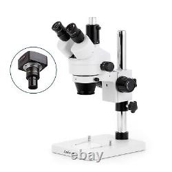 Série de microscopes stéréo à zoom AmScope SM-1T 3.5-225X + appareil photo numérique USB 10MP