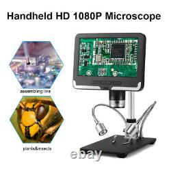 Sortie Caméra Usb Microscopes Numériques Microscope 7 1080p Avec Télécommande