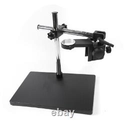 Support de table pour appareil photo de microscope numérique avec double bras de levage, ensemble de 50mm de laboratoire