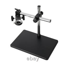 Support de table pour caméra de microscope numérique avec bras double pour laboratoire, élévateur de 50 mm