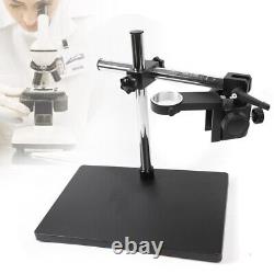 Support de table réglable pour bras stéréo de caméra de microscope 10-265mm