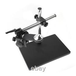 Support de table réglable pour bras stéréo de caméra de microscope 10-265mm