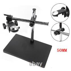 Support de table réglable pour bras stéréo de microscope et caméra de 10 à 265 mm
