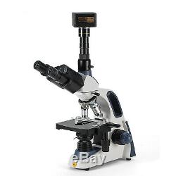 Swift 2500x Microscope Trinoculaire W Mechanic 3d Scène + 5mp Usb 2.0 De L'appareil Photo Numérique