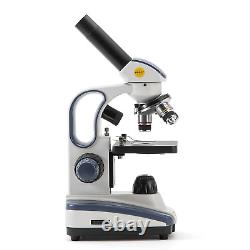 Swift 40x-1000x Microscope Composé Sw200dl Caméra Numérique Led+5mp Double Lumière