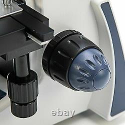 Swift 40x-2500x Microscope Trinoculaire Composé + Appareil Photo Numérique Usb + 50 Diapositives