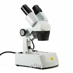 Swift Optique Binoculaire Stéréo Microscope 20x / 40x / 80x Avec Appareil Photo Numérique 2 Mégapixels