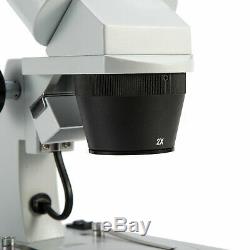 Swift Optique Binoculaire Stéréo Microscope 20x / 40x / 80x Avec Appareil Photo Numérique 2 Mégapixels
