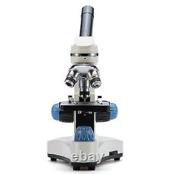 Swift Pro Digital Compound Microscope 1000x Dual Light Student Lab Avec Caméra Usb