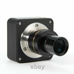 Swiftcam 3/5/10/20mp Caméra De Microscope Numérique Usb Avec Logiciel+objectif De Réduction