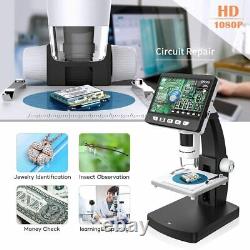 Uk 4.3 Inch Hdmi Display Microscopes LCD 1080p 1000x Caméra De Microscope Portable