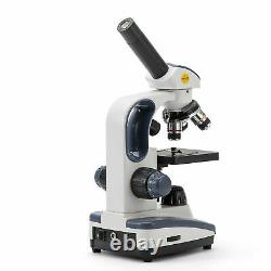 Uk Swift 200dl 40x-1000x Microscope Composé Double Lumière Led Avec Appareil Photo Numérique 5mp